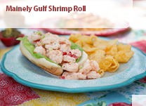 Mainely Gulf Shrimp Roll